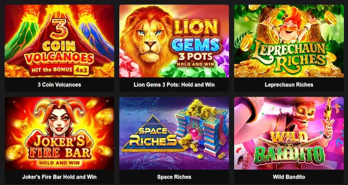Richy Fox Casino Home games